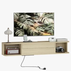 Meuble tv 120 cm suspendu