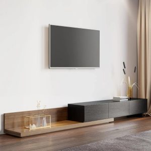 Meuble tv industriel suspendu