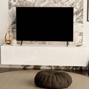 Meuble tv suspendu 100 cm