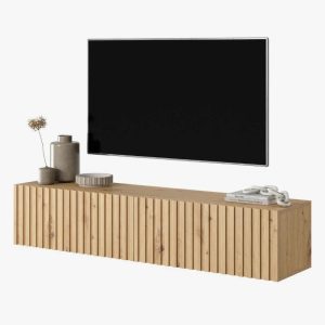 Meuble tv suspendu 140 cm