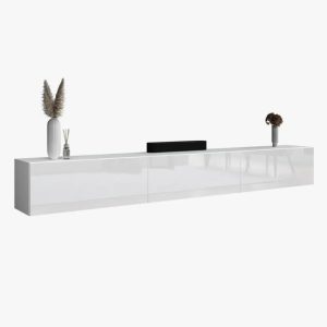 Meuble tv suspendu 300 cm