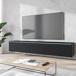 Meuble tv suspendu led